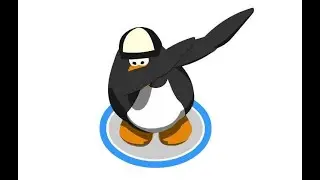 me playing club penguin cart surfing mini game