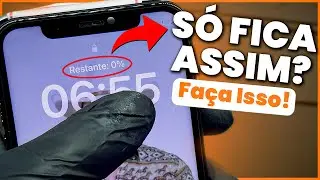 iPhone Só Mostra 0% Restante e Não Carrega Como Resolver! (É Sempre Isso)