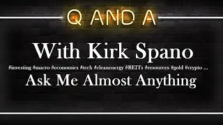 Q&A w/ DNA, SPIR, SPWR, oil...