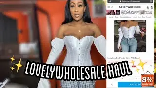 LOVELY WHOLESALE TRY ON HAUL X EXPECTATION v REALITY