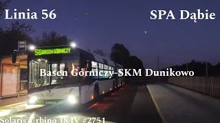 Szczecin - Linia 56 (Basen Górniczy - SKM Dunikowo) - Solaris Urbino 18 IV #2751
