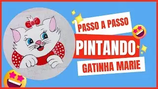 Pintando a gatinha marie - Passo a passo ♥️