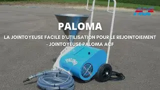 Quel mat&eacute;riel pour jointer / rejointer un mur en brique ? D&eacute;monstration avec la PALOMA ACF