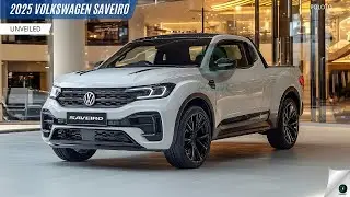2025 Volkswagen Saveiro Unveiled - Volkswagen's best-selling small truck!
