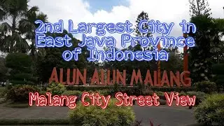 Malang City Street View || Kota wisata yang sejuk || kota terbesar no 2 di Jawa timur