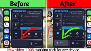 Game turbo app not installed problem solution | Game turbo voice changer not showing
