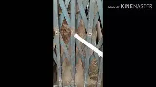 How measure a collapsible gate . Kaichi gate channel gate