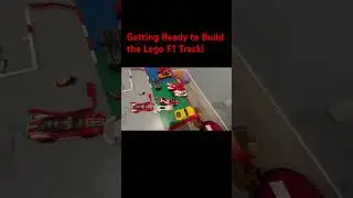 Building The Lego F1 Track Pt. 1 #lego #timelapse #legoformula1