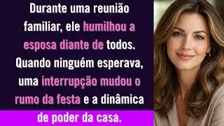 Na frente da família inteira, o marido expôs a esposa como inútil — até alguém interromper a festa