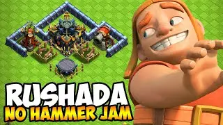 VILA RUSHADA NO HAMMER JAM &Eacute; QUEBRADO! &Uacute;LTIMAS DEFESAS ANTES DE IR PRO CV18 NO CLASH OF CLANS!