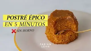 POSTRE ÉPICO en 5 minutos | MUGCAKE DE DULCE DE LECHE