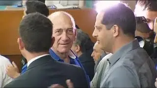 Former Israeli PM Ehud Olmert sentenced to six years in jail for accepting bribes