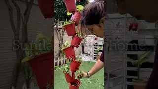 Planter Tower #verticalgardening #easydiy #sunilassweethome