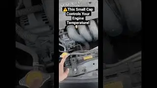 ⚠️🚘This Small Cap Controls Your Engine Temperature! #fakhruddinkhanji #cartips