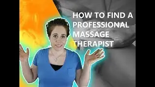 How To Find Professional Massage Therapy by a Massage Professional