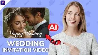 How to Create a Wedding Invitation Video with AI - Make Wedding Invitation Video with Free Templates