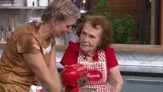 Marjorie Johnson prepares her favorite holiday cookie