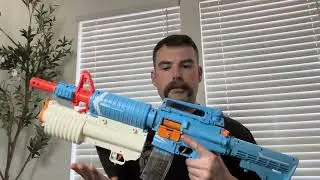 honest review of automatic m16 foam blaster