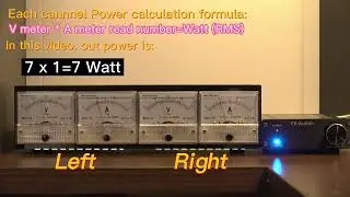 Douk Audio CT3 Analog Power Meter for Amplifier/Speaker Voltage Current Detector VU Tester