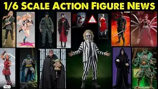 1/6 Scale Action Figure News Beetlejuice, Hot Toys Ahsoka, GI Joe, Tsunade, TDKR Batman, Palpatine