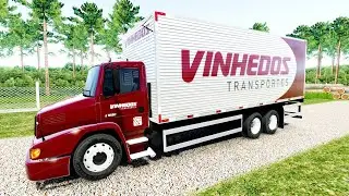 Camión Mercedes Benz transporte VINHEDOS🇧🇷🇧🇷