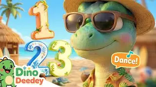 Numbers 1&ndash;10 for Toddlers | 5 Minute Counting Song 🦖