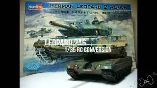 Leopard 2A6 1/35 RC Conversion Hobby Boss (Repost)