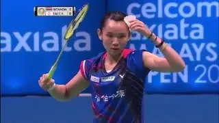 Celcom Axiata Malaysia Open 2016 | Badminton F M4-WS | Ratchanok Intanon vs Tai Tzu Ying