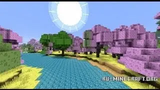 [Текстуры Майкнкрафта #3] Adventure Time Craft - подражающие знаменитому мультику Adventure Time!