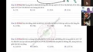 Lý 12 - Ôn tập định luật Boyle