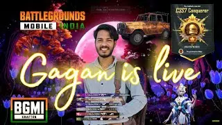 ⚡ Top Rank BGMI Battle LIVE &ndash; Who Will Survive? | Gagan is live #Gaming #BGMI #shortsfeed