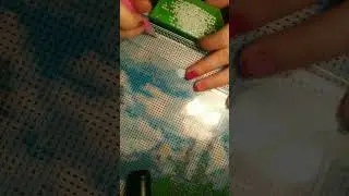 Diamond painting/process #hobby #хобби