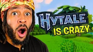 Surviving My First Night In Hytale...😲