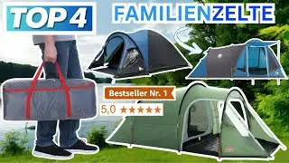Beste FAMILIENZELTE (Testsieger 2026) | Top 4 Familienzelte Vergleich