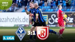 3. Liga: Waldhof Mannheim feiert &Uuml;berraschungssieg gegen Jahn Regensburg | SWR Sport