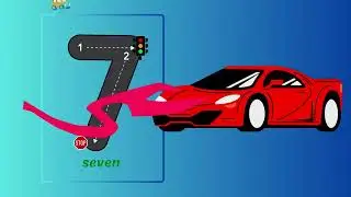 🏎️🚦Number Race: Count 1 to 10 with Speedy Cars! 🚗✨Fun Kids Play Time Collection!