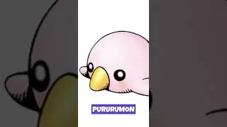 PURURUMON  #digimon #shorts #short