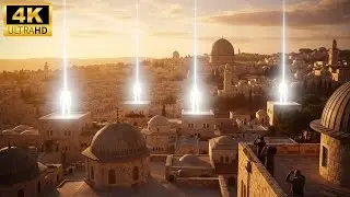 SHOCKING: 3 Glowing Figures Seen in Jerusalem at 7:77 AM? (Prophetic Sign)