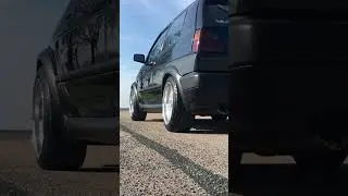 SOUND ON ✅ VW Golf 2 GTI: Fahren. Tanken. Repeat. 🚙 Royalblau #shorts