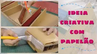 Prateleira de Papelão - DIY