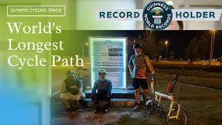 Longest Cycle Path in the World | Olympic Cycling Track, Qatar | Birdy Folding Bike | En_Gene_er