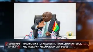 FINANCE MINISTER ASSURES TERTIARY UNIONS OF BOOK AND RESEARCH ALLOWANCE IN 2025 BUDGET