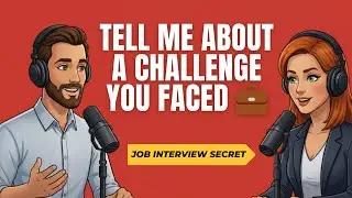 Tell Me About a Challenge You Faced 💼 | Best Interview Answer (English)