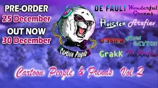 Various Artists - Cartoon People & Friends Vol.2 (OUT NOW 30 December)