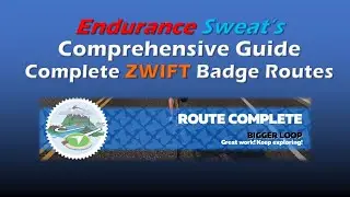 Zwift How To Complete Badge Routes