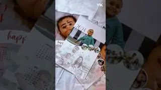 Customised photo calendar 2025. #calendar #costomized
