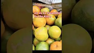 Aaj market se aaye fresh Orange & Bair 🍊🍒