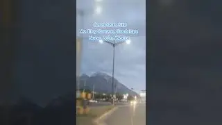 Cerro de la silla visto desde Guadalupe, N L. Recorriendo Monterrey #nuevoleonexplora #mexico #viral