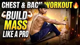 CHEST & BACK WORKOUT 🔥 | FitLifeMukesh  #gym #workout #fitlifemukesh 