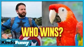 Greg Got Bit By A Parrot - Kinda Funny Podcast (Ep. 119)